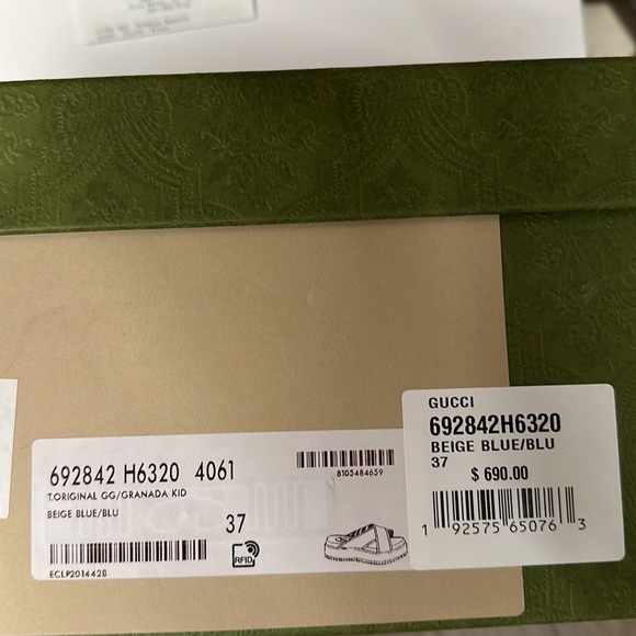 Original authentic Gucci with box